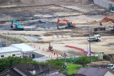 掘削工事 写真