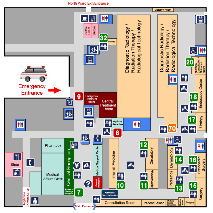 First Floor Map